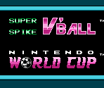 Game Select - Super Spike V'Ball / Nintendo World Cup