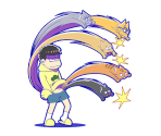 Ichimatsu (Shuffle) - Osomatsu-san Hesokuri Wars: Battle of the NEETs