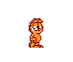 Garfield (Zelda 2-Style) - Garfield Customs