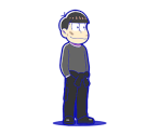 Osomatsu (Cyberpunk 1.0) - Osomatsu-san Hesokuri Wars: Battle of the NEETs