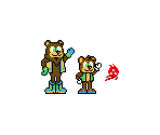 The Park Ranger & Ashe (Pac-Land-Style) - Sonic the Hedgehog Media Customs