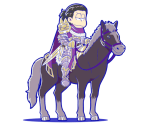 Ichimatsu (Knight with Horse) - Osomatsu-san Hesokuri Wars: Battle of the NEETs
