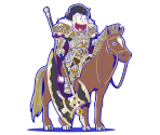 Jyushimatsu (Knight with Horse) - Osomatsu-san Hesokuri Wars: Battle of the NEETs