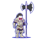 Jyushimatsu (Knight) - Osomatsu-san Hesokuri Wars: Battle of the NEETs