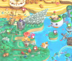 Warp Map - New Super Mario Bros. U Deluxe