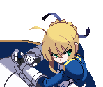 Saber (Base Palette) - Melty Blood: Type Lumina