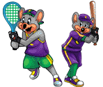 Wii Menu Icon & Banner - Chuck E. Cheese's Sports Games