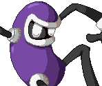 Eggplant Man (Pixel Art) - Wrecking Crew Customs