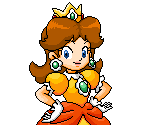 Daisy (Pixel Art) - Mario Customs