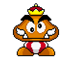 King Goomba / Goomboss (SMB3 SNES-Style) - Paper Mario Customs