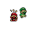 Mario & Luigi (Link's Awakening-Style) - Mario Customs