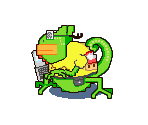 Francis (Mario & Luigi: Superstar Saga-Style) - Paper Mario Customs