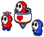 Shy Guy (Mario & Luigi: Superstar Saga-Style) - Mario Customs