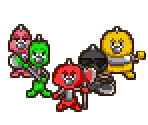 Axem Rangers (Mario & Luigi: Superstar Saga-Style) - Super Mario RPG Customs