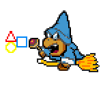 Kamek (Mario & Luigi: Superstar Saga-Style) - Mario Customs