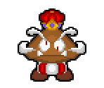 King Goomba / Goomboss (Mario & Luigi: Superstar Saga-Style) - Paper Mario Customs