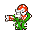 Lava Piranha (Mario & Luigi: Superstar Saga-Style) - Paper Mario Customs