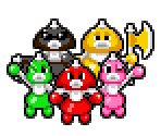 Axem Rangers (Mario & Luigi: Superstar Saga-Style) - Super Mario RPG Customs