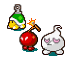 Jerry, Torque, & Screamy (Mario & Luigi: Superstar Saga-Style) - Paper Mario Customs