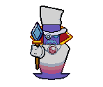 Count Bleck - Paper Mario Customs