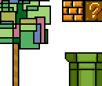 Lineland Road Tiles - Paper Mario Customs