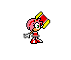 Amy Rose (Sonic Pocket Adventure-Style) - Sonic the Hedgehog Customs