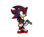 Shadow (Pixel Art) - Sonic the Hedgehog Customs