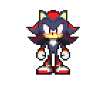 Shadow (Chao Garden-Style) - Sonic the Hedgehog Customs