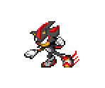 Shadow (Advance-Style) - Sonic the Hedgehog Customs