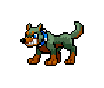 Navy Base Dog - One Piece