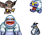 Enemies - Pitfall Glacier