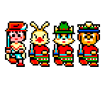 Main Characters - Aztec Adventure / Nazca '88