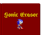 Font & Menu - Sonic Eraser (JPN)