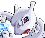 #150 Mewtwo (Pixel Art) - Pokémon Generation 1 Customs