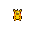 #025 Pikachu (Mario & Luigi: Superstar Saga-Style) - Pokémon Generation 1 Customs