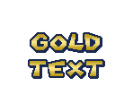 Gold Menu Text - Mario Kart DS