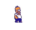 Homer Simpson (Zelda 2-Style) - The Simpsons Customs