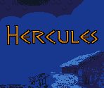 Introduction Screens and Title Screen (SGB) - Hercules