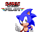 Title Screen & Level Select Elements - Sonic Pilot (Hack)