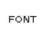 Font - Bikkuriman 2000: Charging Card GB (JPN)