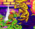 Scene 3: Sewer Surfing - Teenage Mutant Ninja Turtles: Turtles in Time