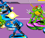 Scene 7: Neon Night Riders - Teenage Mutant Ninja Turtles: Turtles in Time