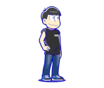 Karamatsu (Staff T-Shirts) - Osomatsu-san Hesokuri Wars: Battle of the NEETs