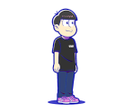 Todomatsu (Staff T-Shirts) - Osomatsu-san Hesokuri Wars: Battle of the NEETs