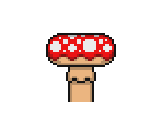 Mushroom Platform Tileset - Mario Customs