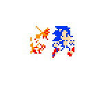 Sonic & Tails (Mario Bros. NES-Style) - Sonic the Hedgehog Customs