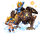 Berserker Rikku - Final Fantasy: Brave Exvius