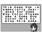 Game Boy Error Message - Metal Gear: Ghost Babel
