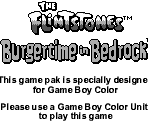 Game Boy Error Message - Flintstones: Burgertime in Bedrock