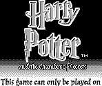 Game Boy Error Message - Harry Potter & the Chamber of Secrets